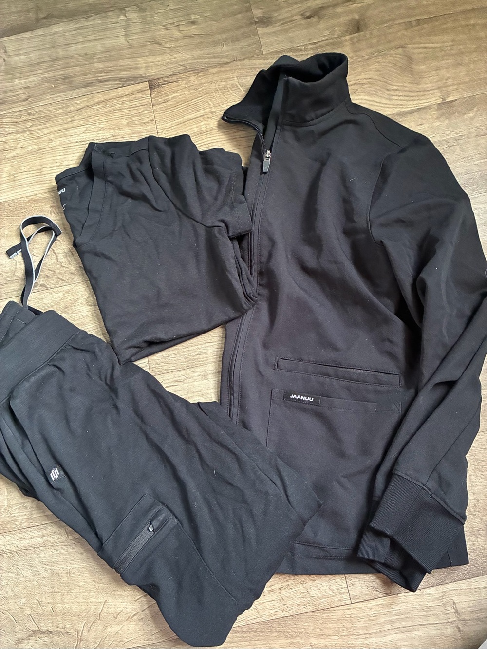Jaanuu Black Scrub Set XS/Small